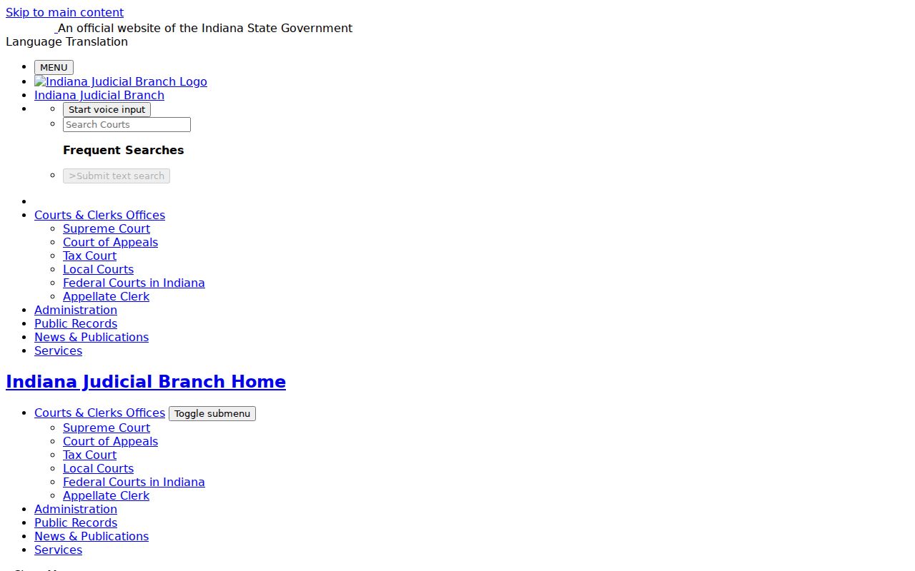 MyCase tips for narrowing Jasper County search results